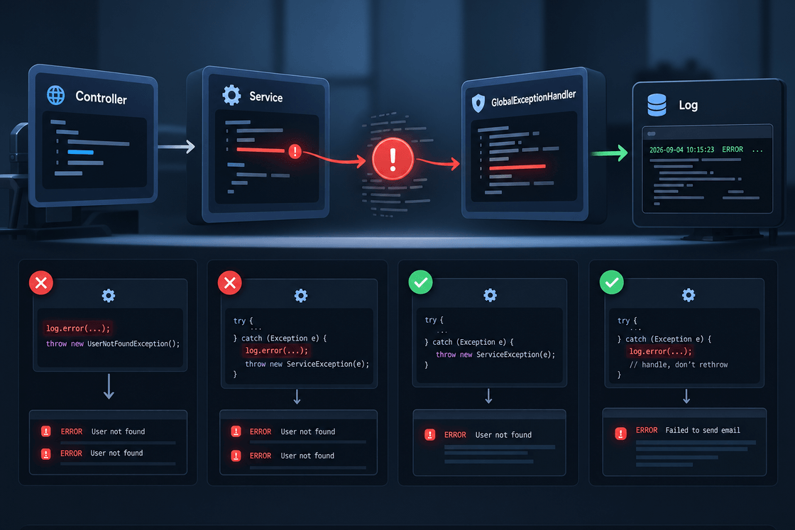 Log Once Principle